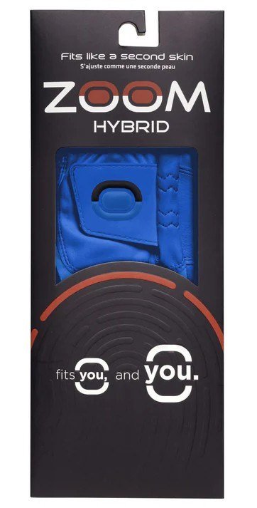 Zoom Zoom Hybrid herr golfhandske, blå