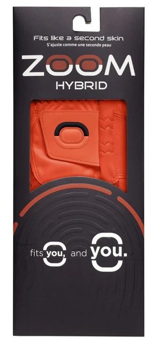 Zoom Zoom Hybrid herr golfhandske, orange
