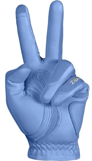 Zoom Zoom Hybrid damgolfhandske, blå