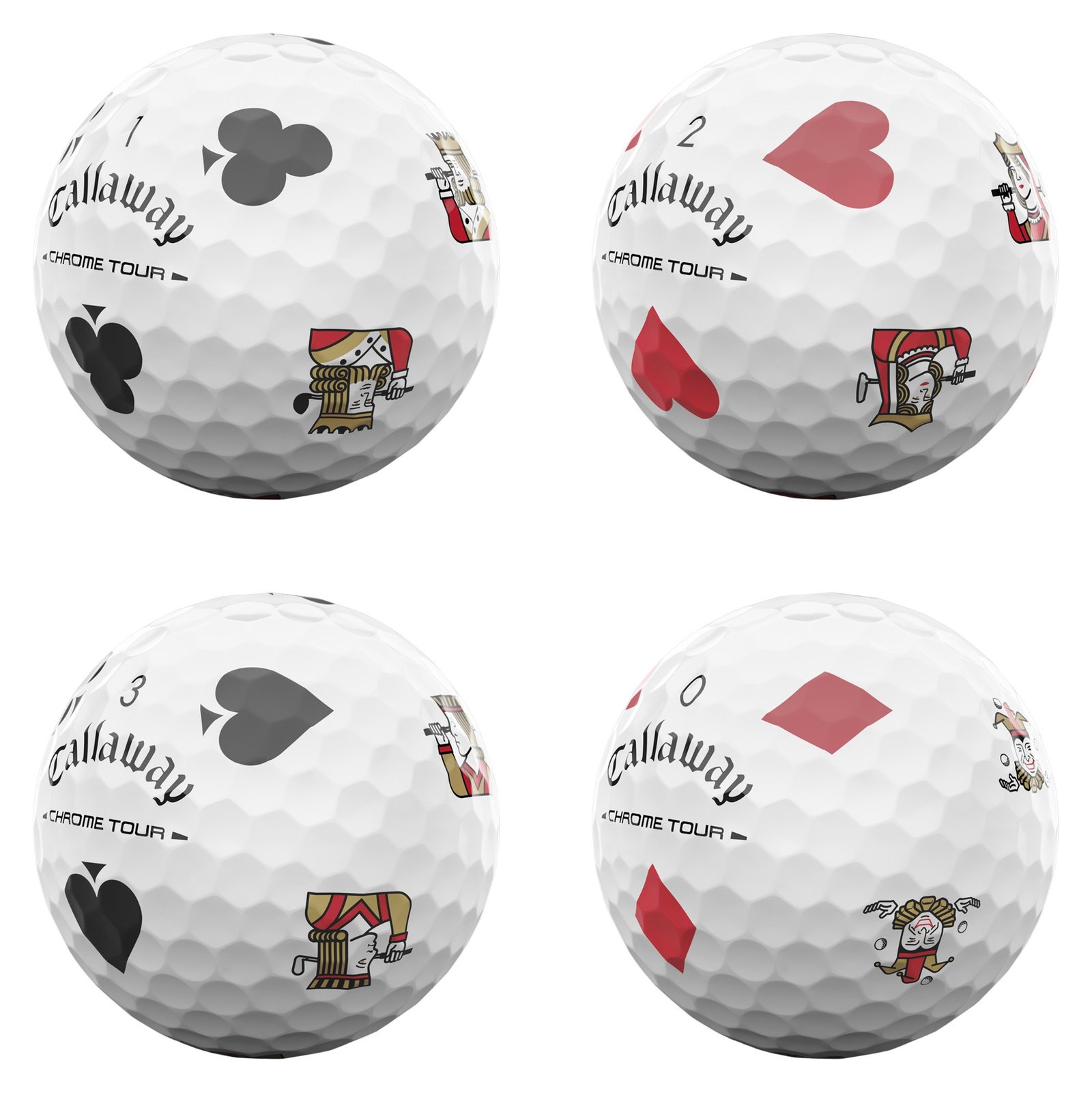 Callaway Chrome Tour Truvis Suits golfbollar 2026