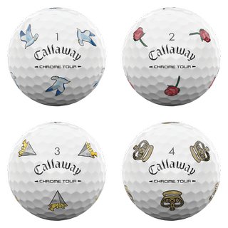 Callaway Limited Edition Chrome Tour Major Series: July Major golfbollar 2026 (12 bollar)