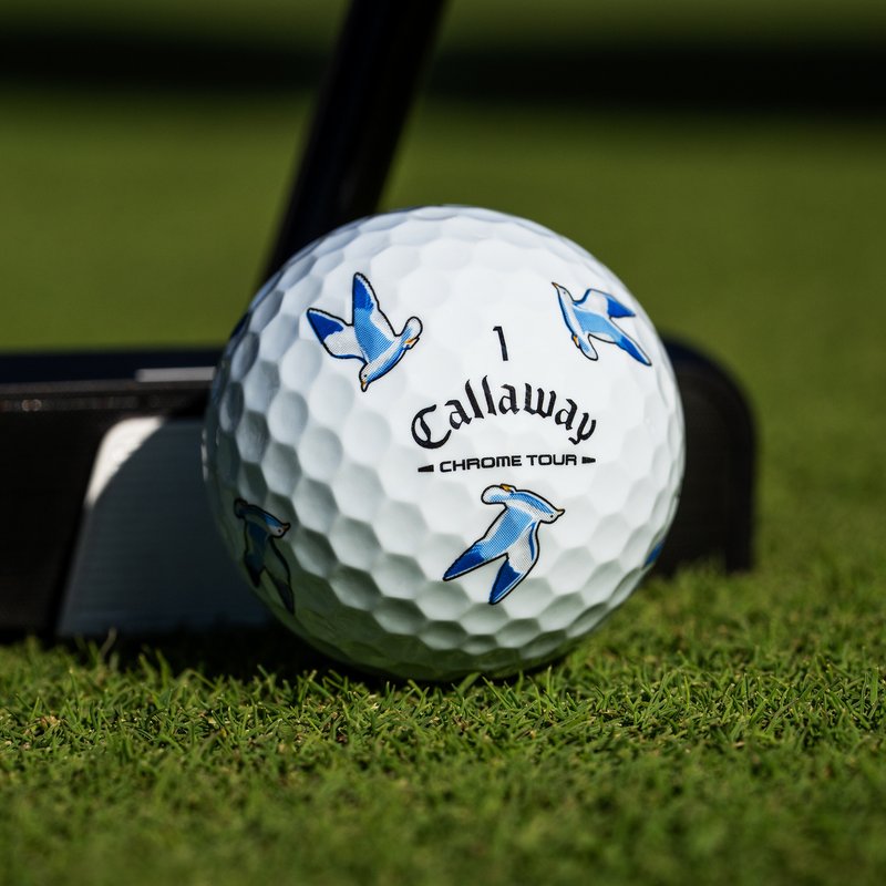 Callaway Limited Edition Chrome Tour Major Series: July Major golfbollar 2026 (12 bollar)