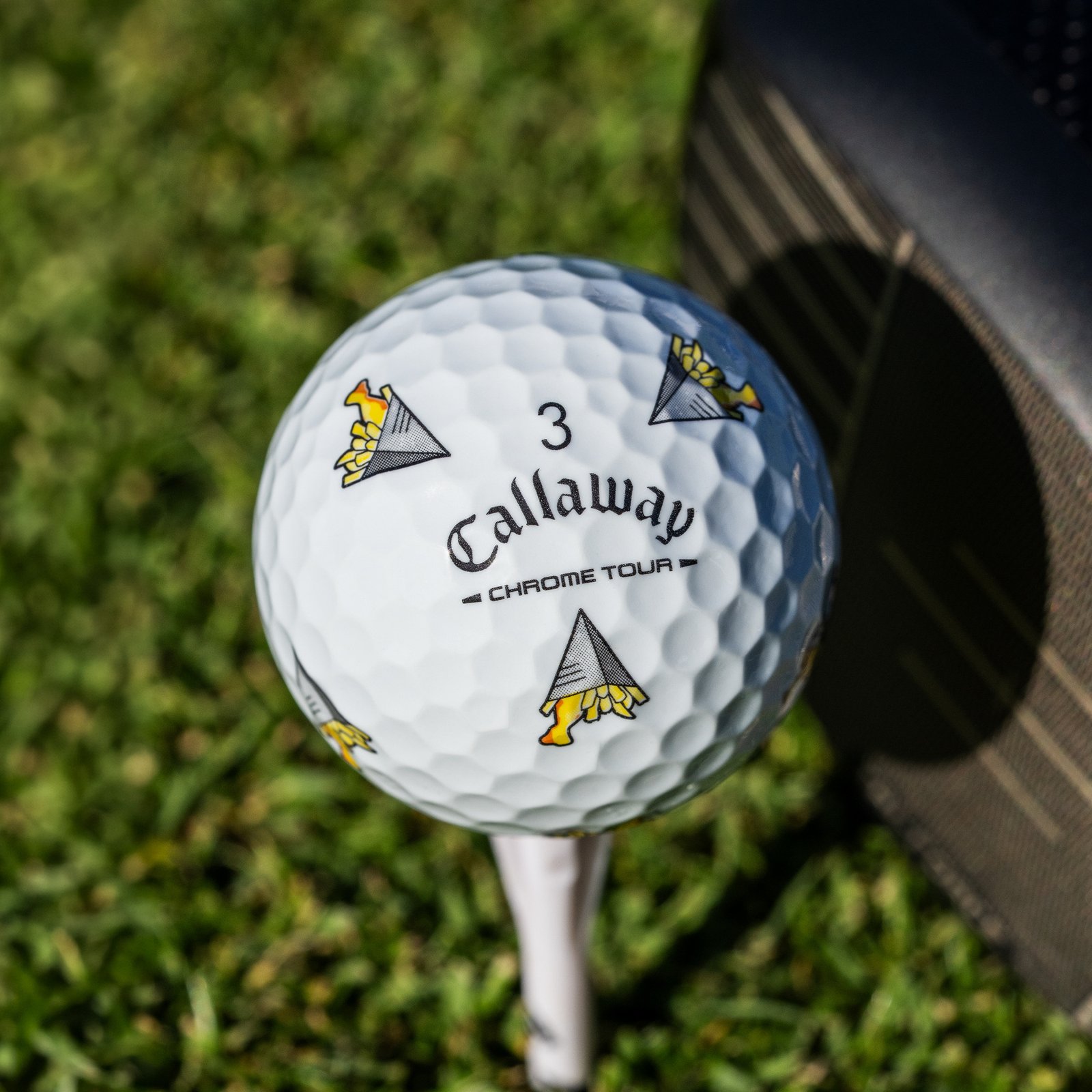 Callaway Limited Edition Chrome Tour Major Series: July Major golfbollar 2026 (12 bollar)
