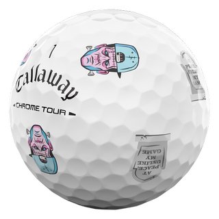 Callaway Chrome Tour Truvis golfbollar, Halloween