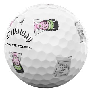 Callaway Chrome Tour Truvis golfbollar, Halloween