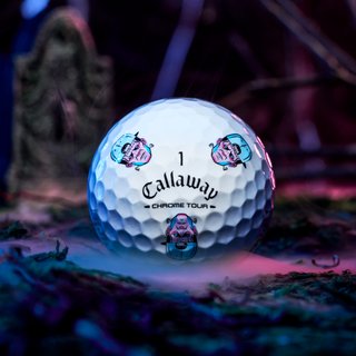 Callaway Chrome Tour Truvis golfbollar, Halloween