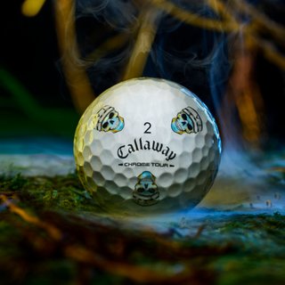 Callaway Chrome Tour Truvis golfbollar, Halloween