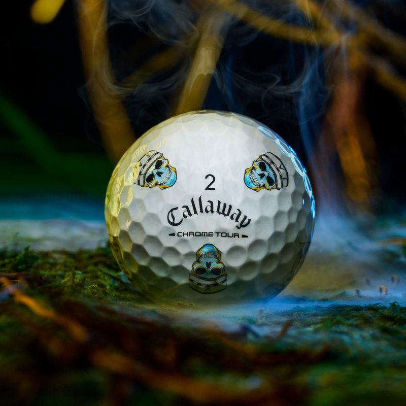 Callaway Chrome Tour Truvis golfbollar, Halloween
