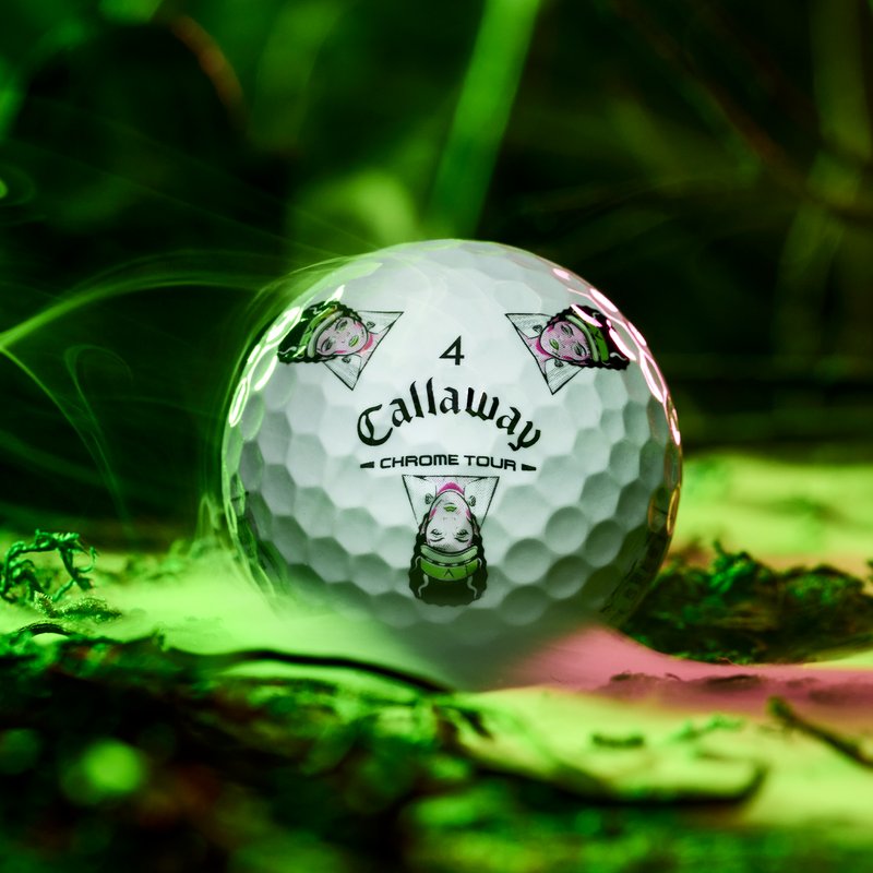 Callaway Chrome Tour Truvis golfbollar, Halloween