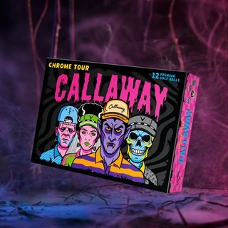 Callaway Chrome Tour Truvis golfbollar, Halloween