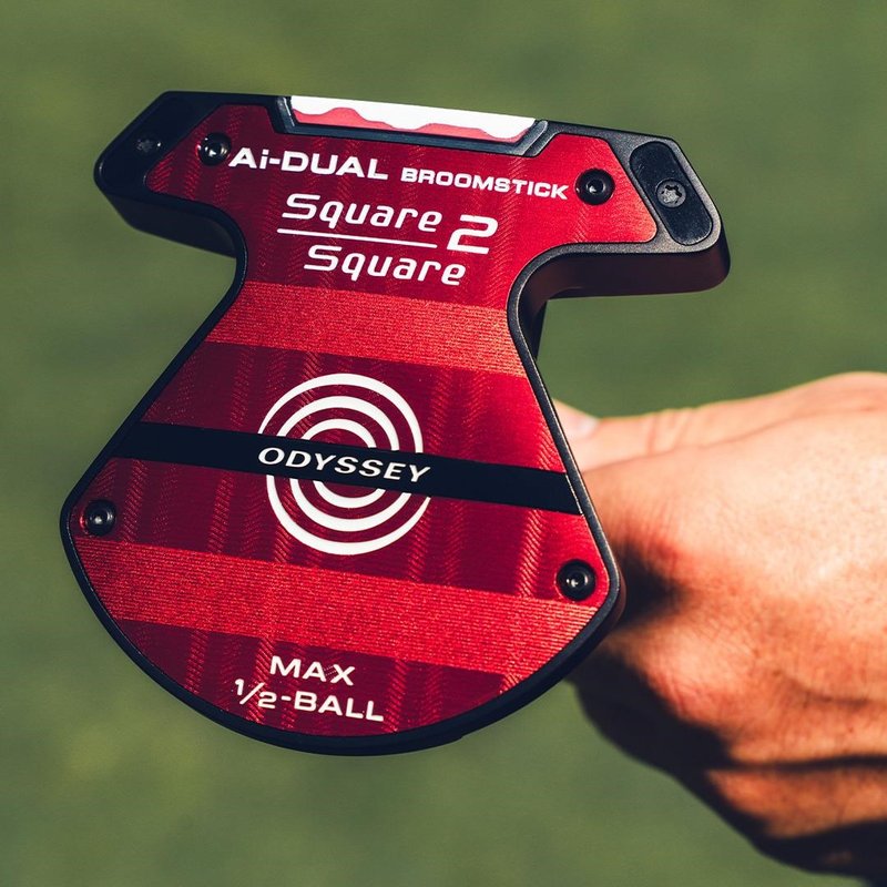 Odyssey Ai-DUAL Square 2 Square MAX 1/2 Ball Cruiser putter