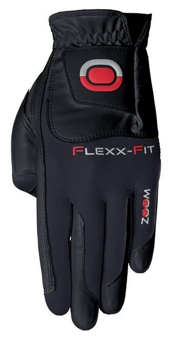 Zoom Hybrid herr golfhandske, svart