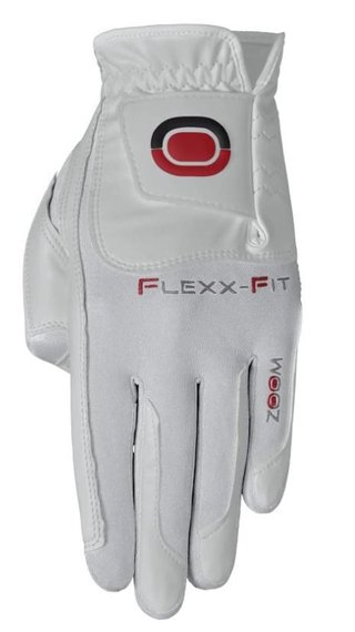 Zoom Hybrid herr golfhandske, vit