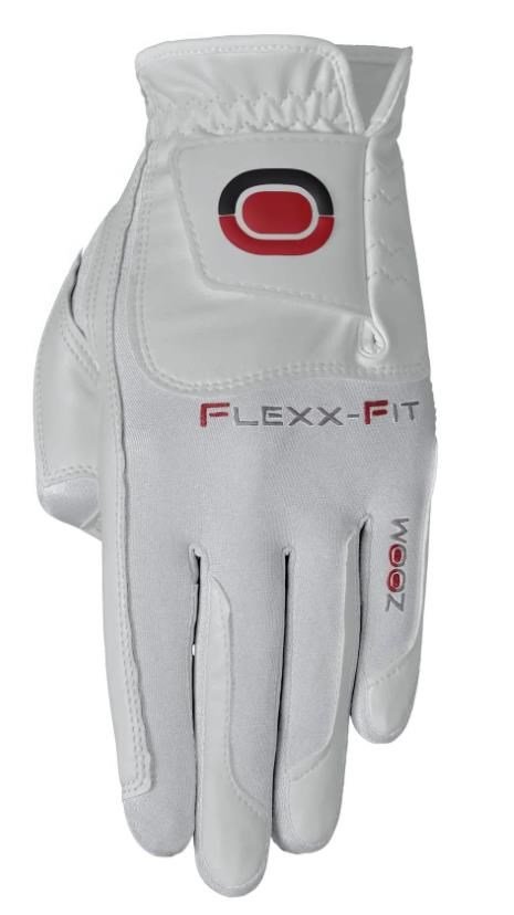 Zoom Hybrid herr golfhandske, vit