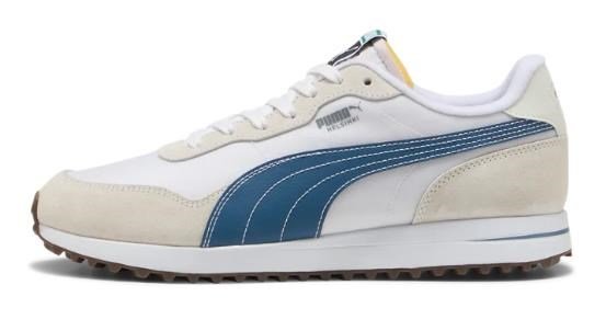Puma Golf Puma Helsinki G herr golfskor, vit/mörkblå