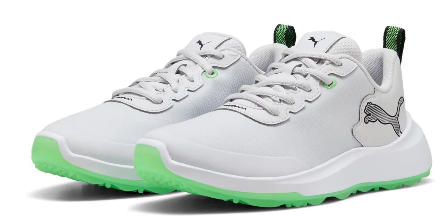 Puma Golf Puma Gruve Sport junior golfskor, vita