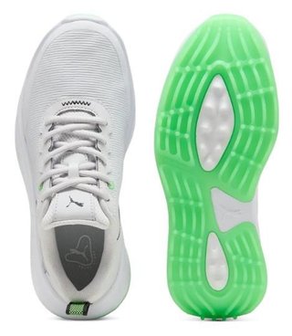 Puma Golf Puma Gruve Sport junior golfskor, vita