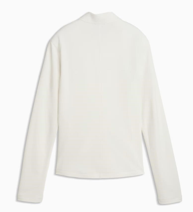 Puma Pure Textured Full-Zip damjacka, warm white