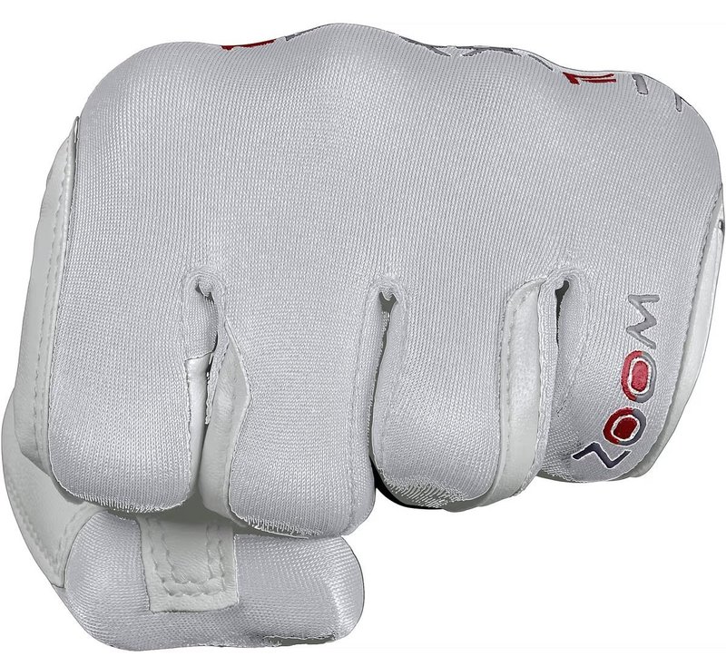 Zoom Hybrid damhandske, vit
