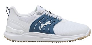Puma IGNITE Elevate 2 herr golfskor, vit/blå
