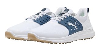 Puma IGNITE Elevate 2 herr golfskor, vit/blå