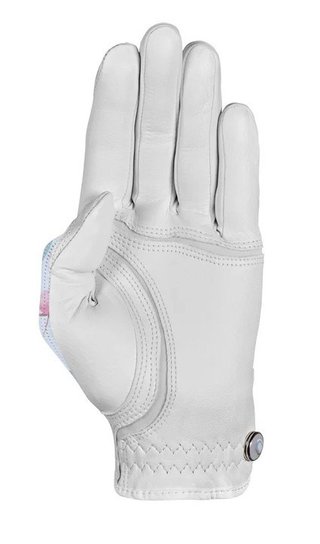 Zoom Sun Style Powernet damhandske, vit/blomma