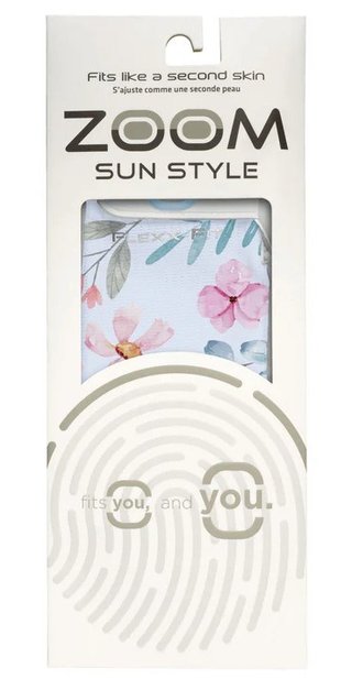 Zoom Sun Style Powernet damhandske, vit/blomma