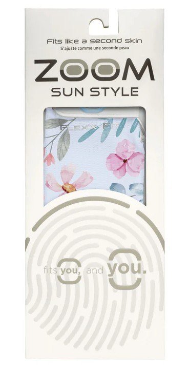 Zoom Sun Style Powernet damhandske, vit/blomma