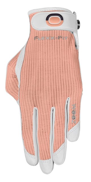 Zoom Zoom Sun Style Powernet damgolfhandske, vit/orange