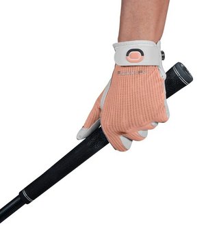 Zoom Zoom Sun Style Powernet damgolfhandske, vit/orange