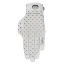 Zoom Sun Style Powernet damhandske, vit/polka dot
