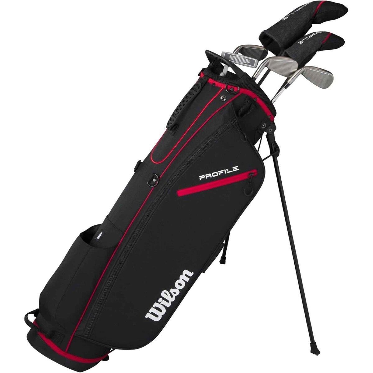 Wilson Profile herr golfset (grafit), MLH + ställväska