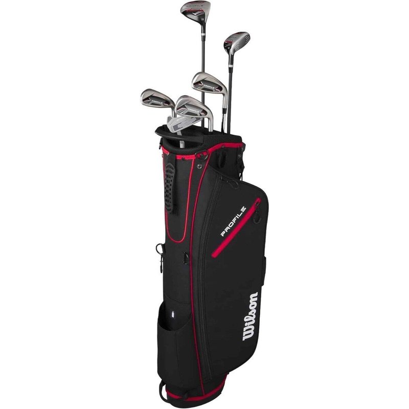 Wilson Profile herr golfset (grafit), MLH + ställväska