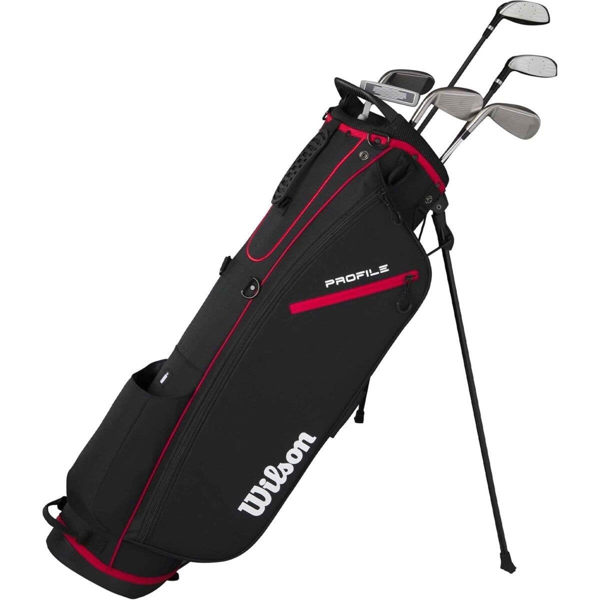 Wilson Profile herr golfset (grafit), MLH + ställväska