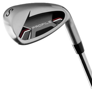 Wilson Profile herr golfset, stål, MRH + ståbag, svart/röd/silver