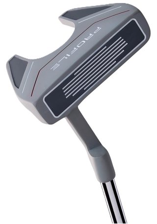 Wilson Profile herr golfset, stål, MRH + ståbag, svart/röd/silver