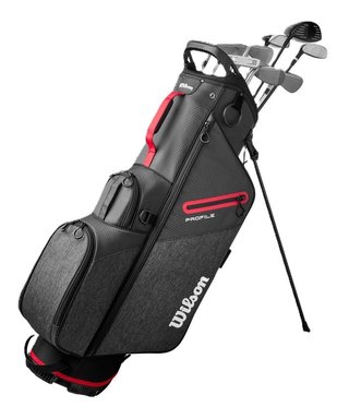 Wilson Profile herr golfset (grafit), MRH + ställväska