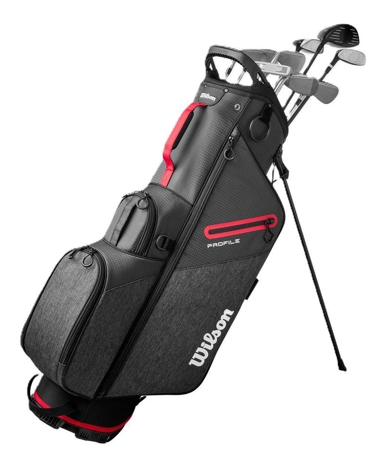 Wilson Profile herr golfset (grafit), MRH + ställväska