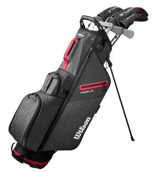 Wilson Profile herr golfset (grafit), MRH + ställväska