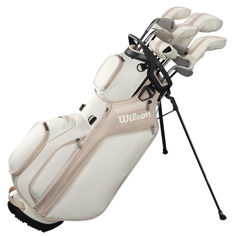 Wilson Aurora damgolfset (grafit), HV + ställväska