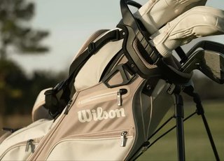 Wilson Aurora damgolfset (grafit), HV + ställväska