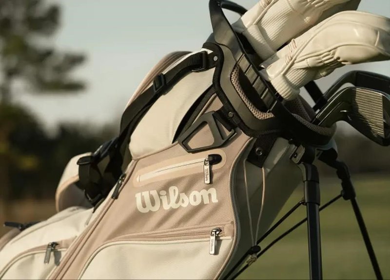 Wilson Aurora damgolfset (grafit), HV + ställväska