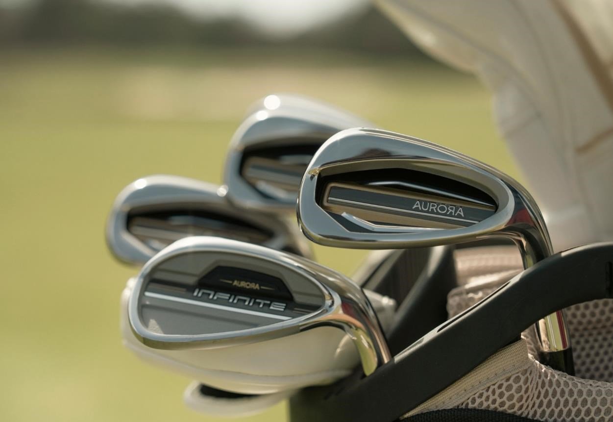 Wilson Aurora damgolfset (grafit), höger + carrybag