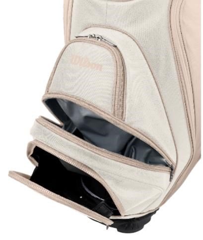 Wilson Aurora damgolfset (grafit), höger + carrybag