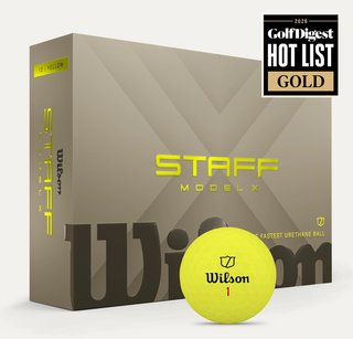 Wilson Staff Model X golfbollar, gula
