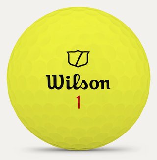 Wilson Staff Model X golfbollar, gula