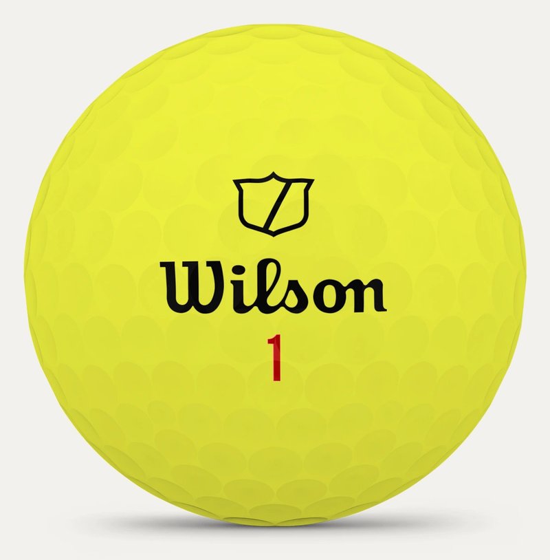 Wilson Staff Model X golfbollar, gula