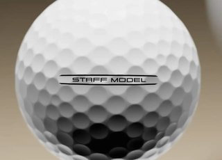 Wilson Staff Model golfbollar, gula