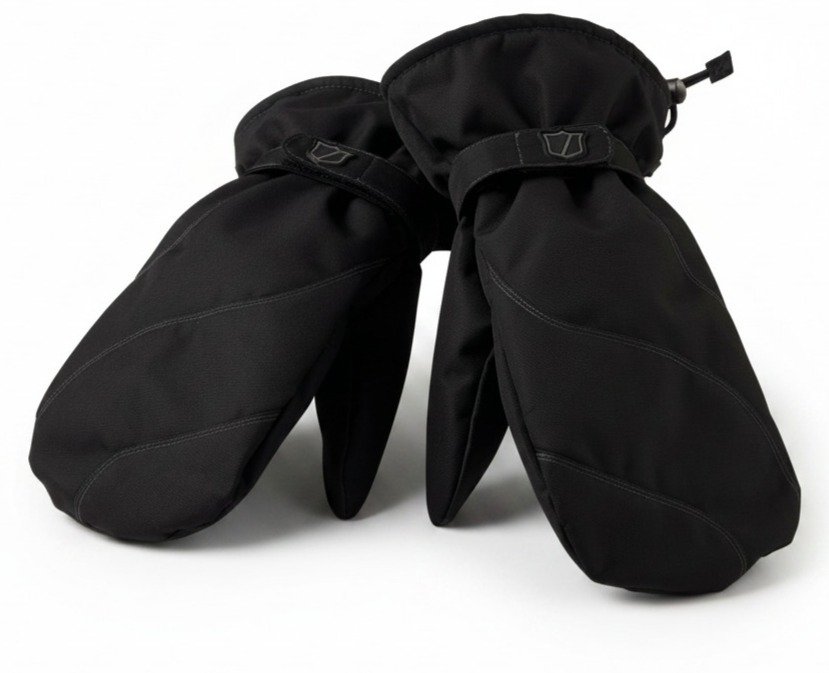 Wilson Winter Mittens herr golfhandskar, svarta