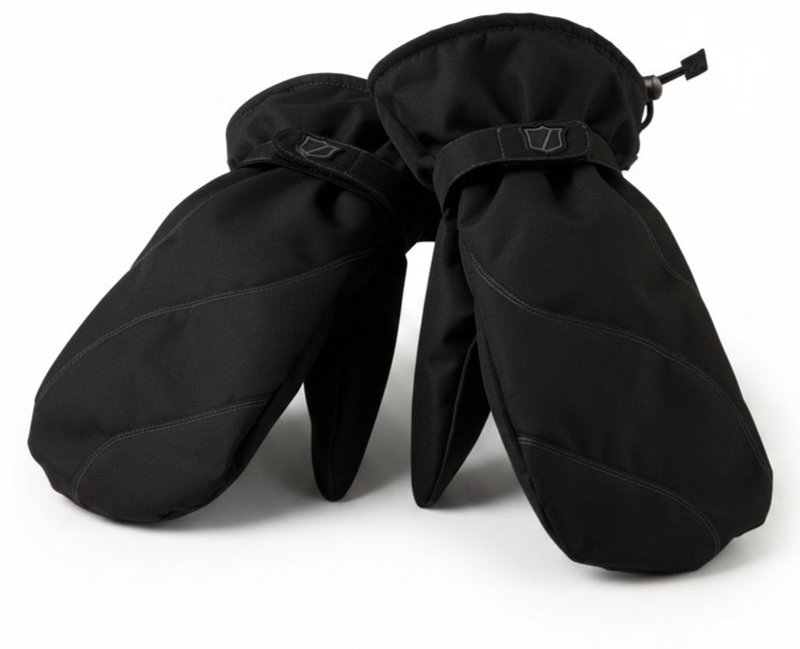 Wilson Winter Mittens herr golfhandskar, svarta